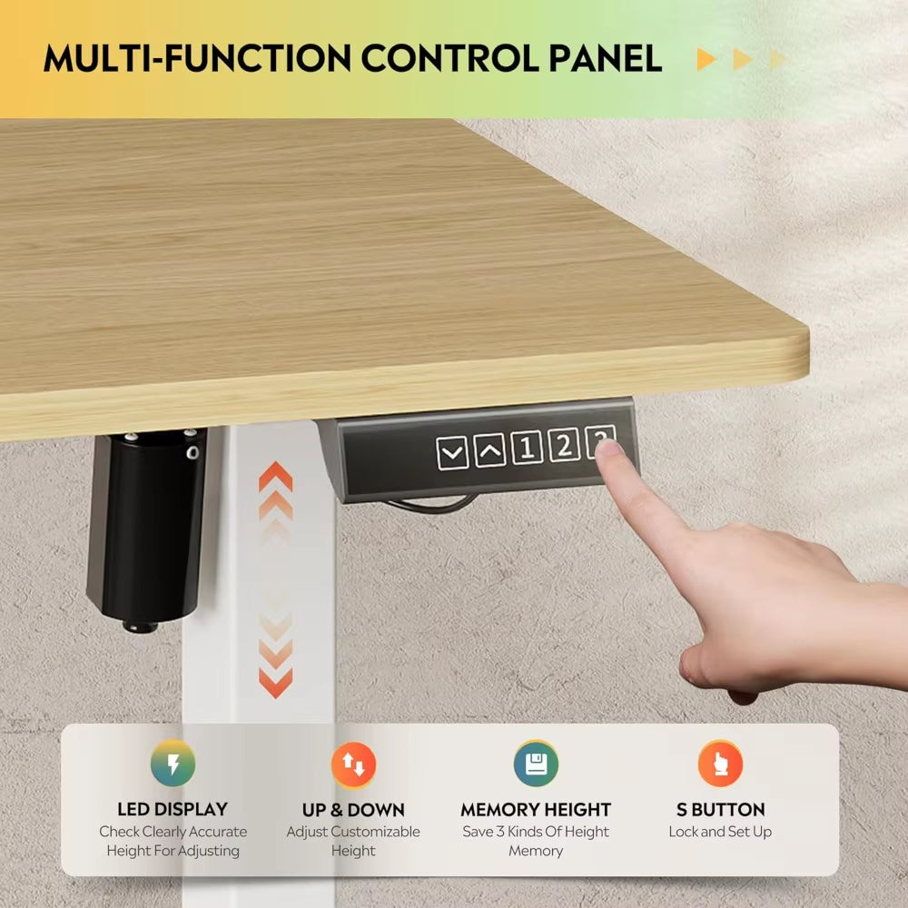 2x4'  Ergonomic Motorized Desk