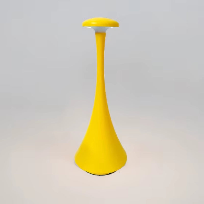 Table Lamp Mushroom Night Light Minimalist Lamp Rechargeable Wireless Touch Lamp for Hotel Bedroom Atmosphere Light