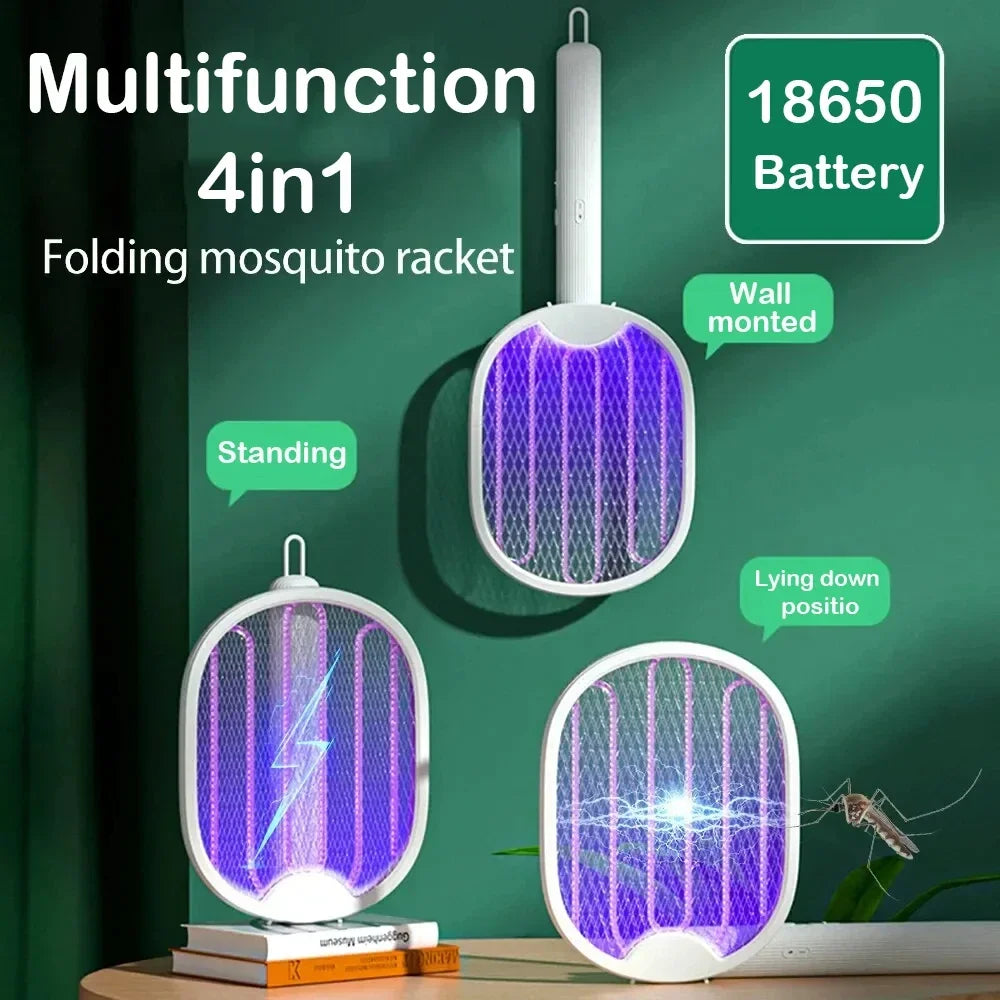 Rechargeable Folding Electric Fly Swatter