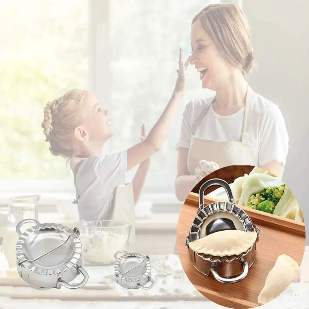 Stainless Steel Dumpling Press