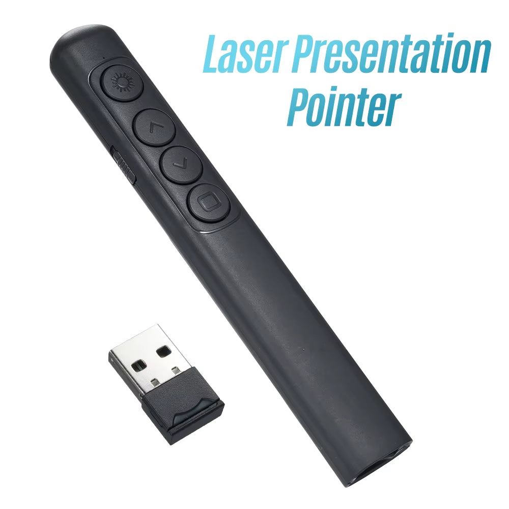 USB Connected Presentation Remote w. Laser Pointer
