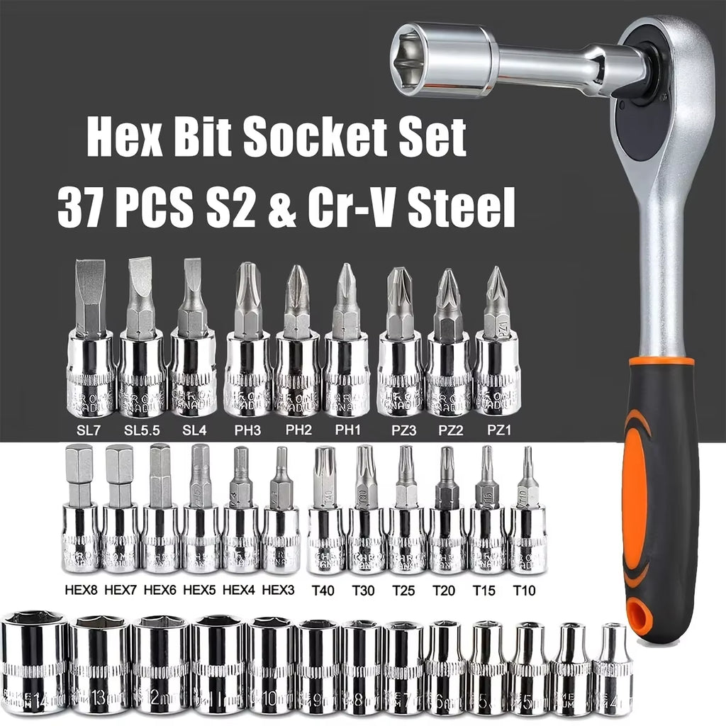 Socket Wrench Set (46 Pieces)