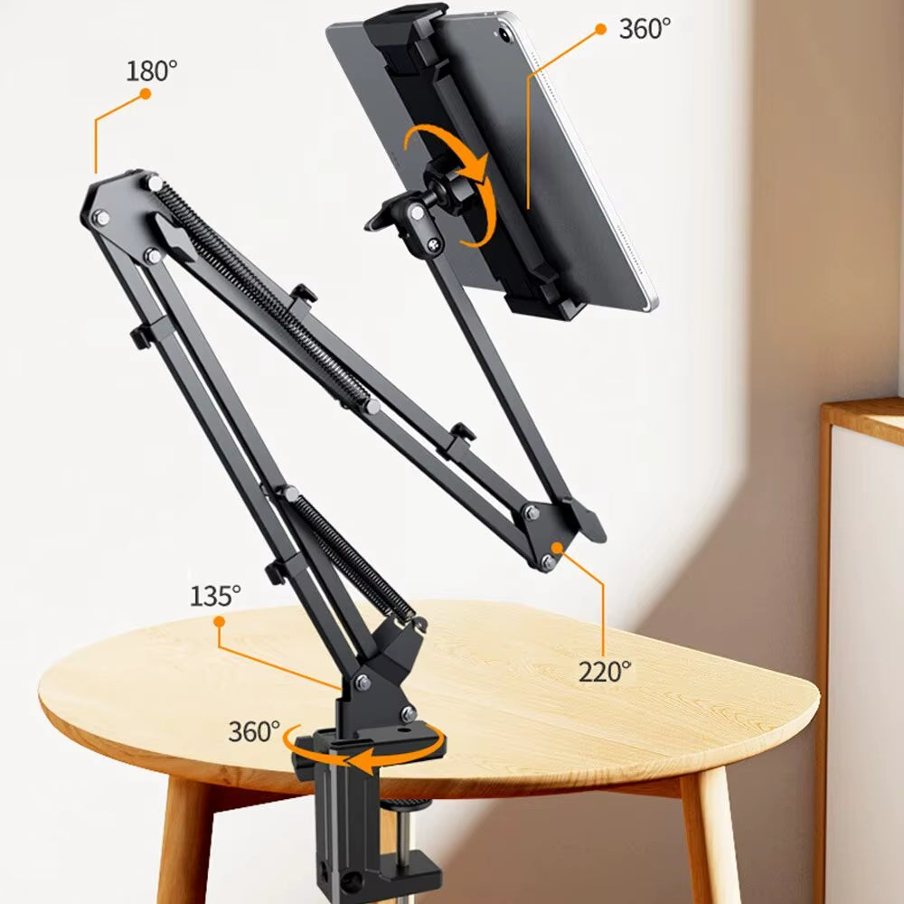 Articulating Tablet Stand w. Clamp Mount