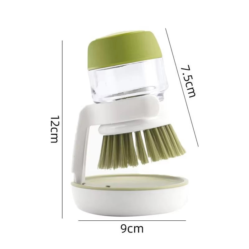 Dish Brush w. Soap Dispenser