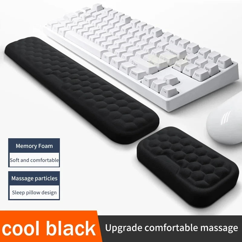 Memory Foam Wristpads for Keyboard and Mouse Hand