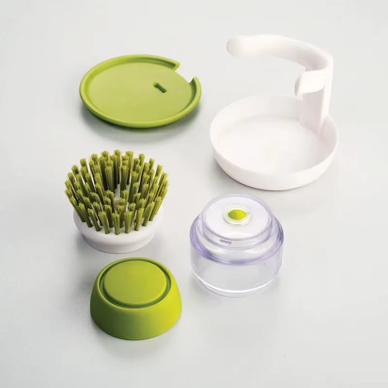 Dish Brush w. Soap Dispenser