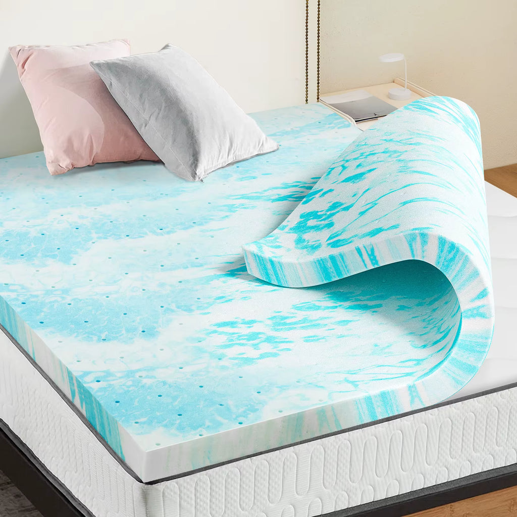 Memory Foam Gel Mattress Topper