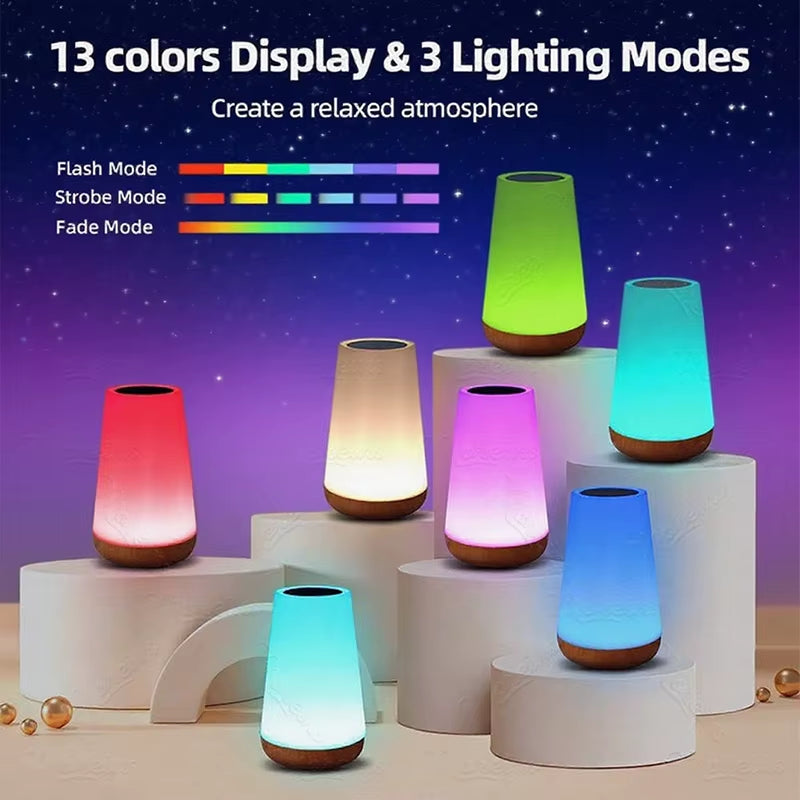 13 Color RGB LED Touch Control Lamp