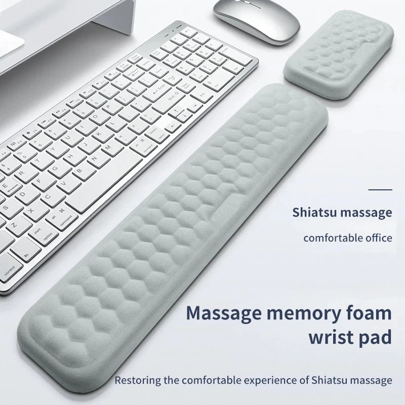 Memory Foam Wristpads for Keyboard and Mouse Hand