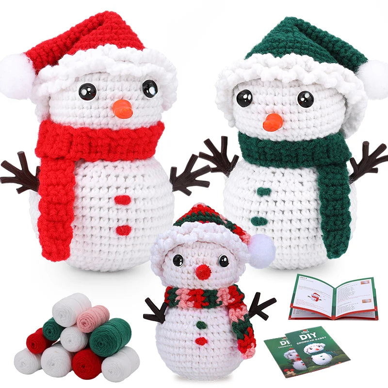 Christmas Themed Beginner Crochet Kit