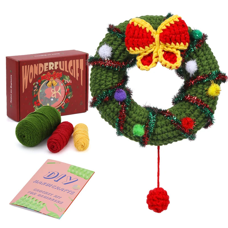 Christmas Themed Beginner Crochet Kit