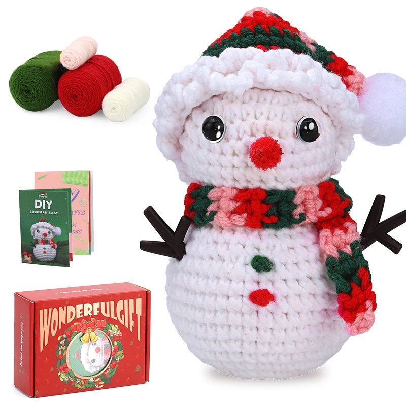 Christmas Themed Beginner Crochet Kit