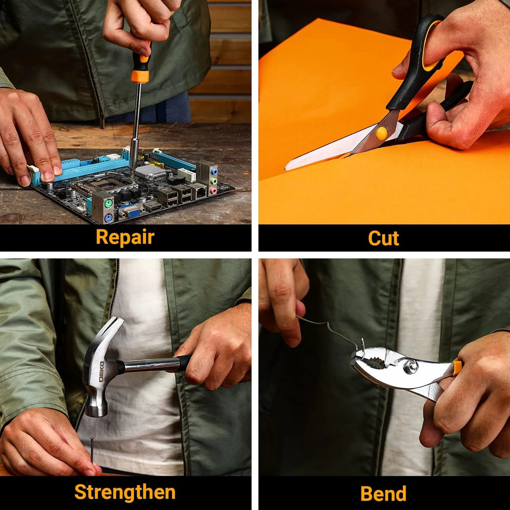 50 Piece Home Essentials Toolkit