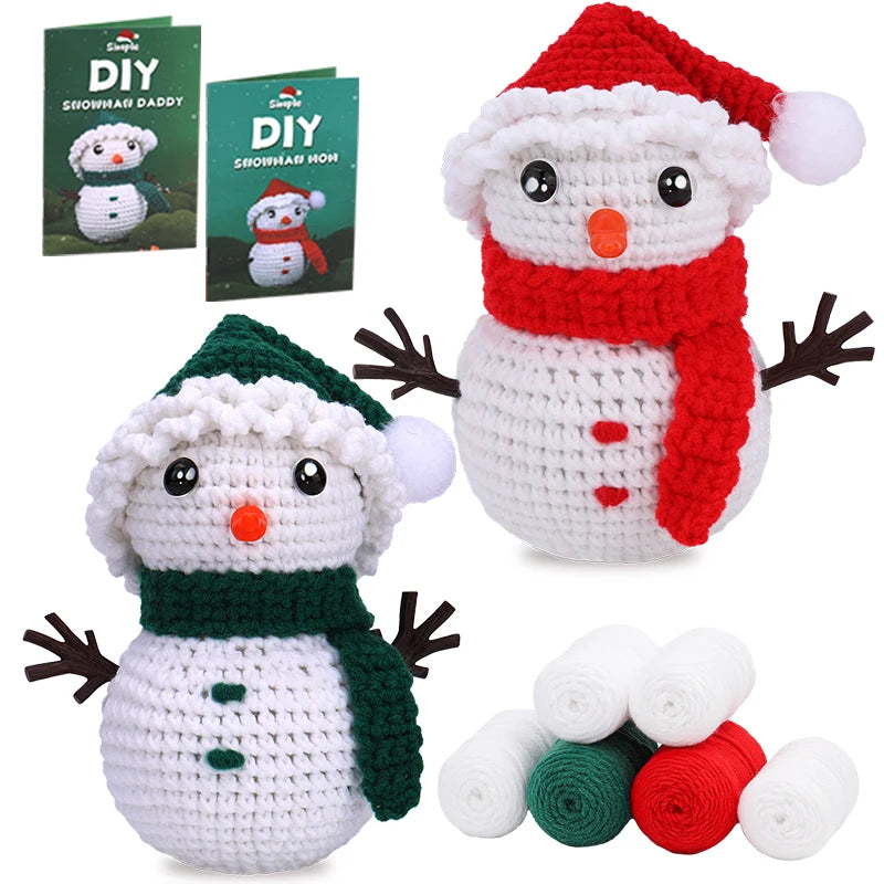 Christmas Themed Beginner Crochet Kit