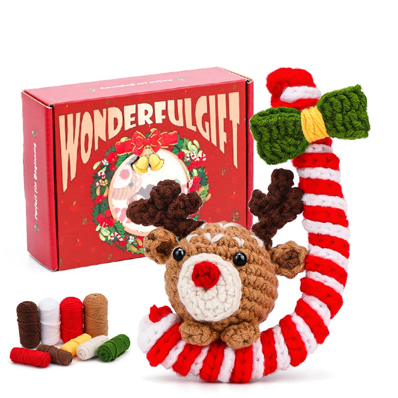 Christmas Themed Beginner Crochet Kit