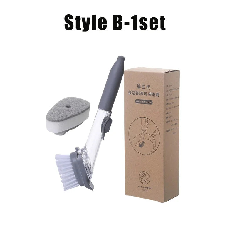 Soap Dispensing Dish Wand