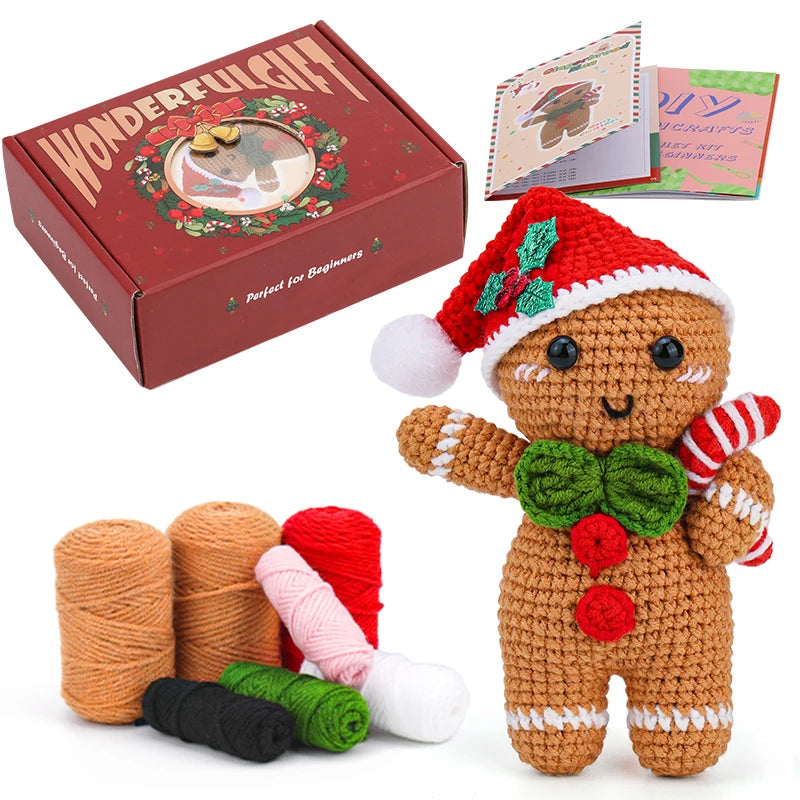 Christmas Themed Beginner Crochet Kit