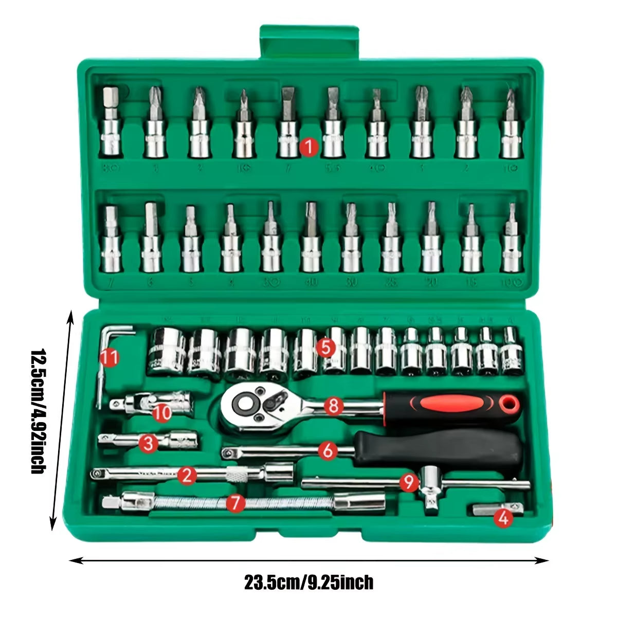 Socket Wrench Set (46 Pieces)