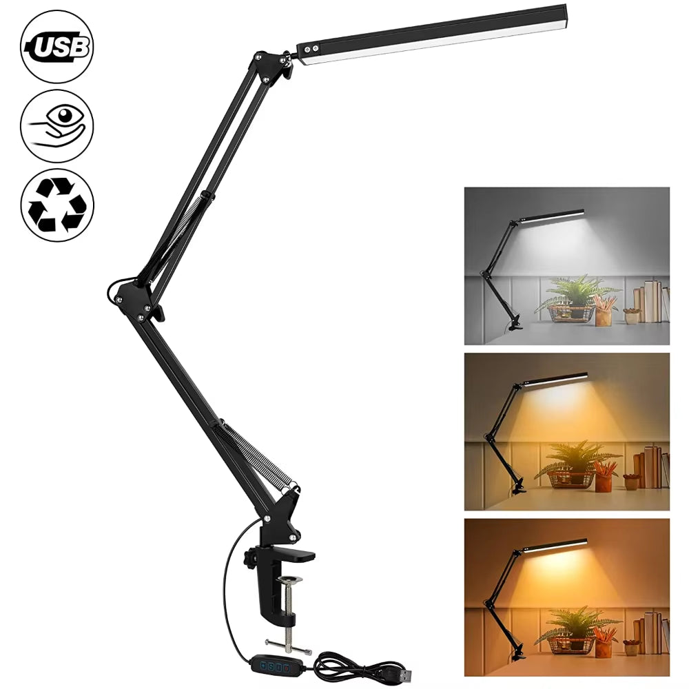 10W Dimmable LED Desk Mounted Desk Light