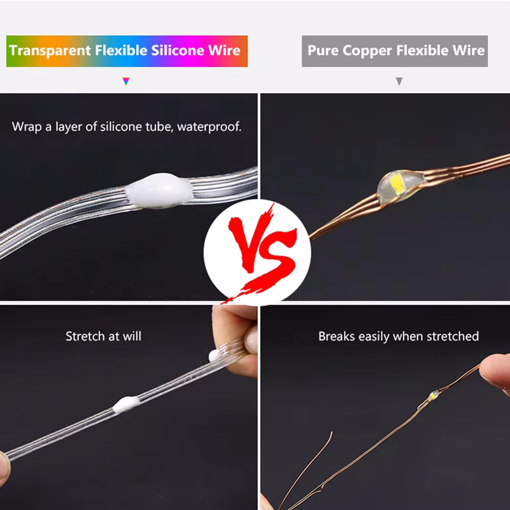 App or Remote Controlled Programmable Fairy Lights