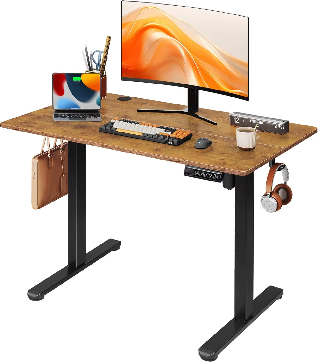 2x4'  Ergonomic Motorized Desk