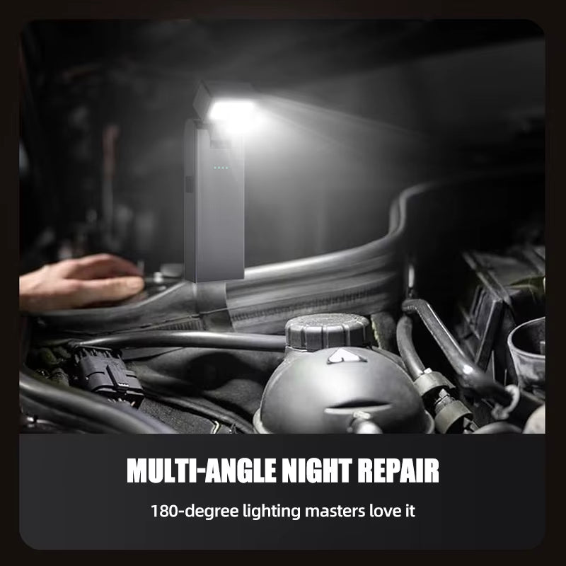 Magnetic 180-Deg Swivel Flashlight